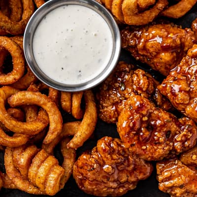 Boneless Wings Combo 8 piezas