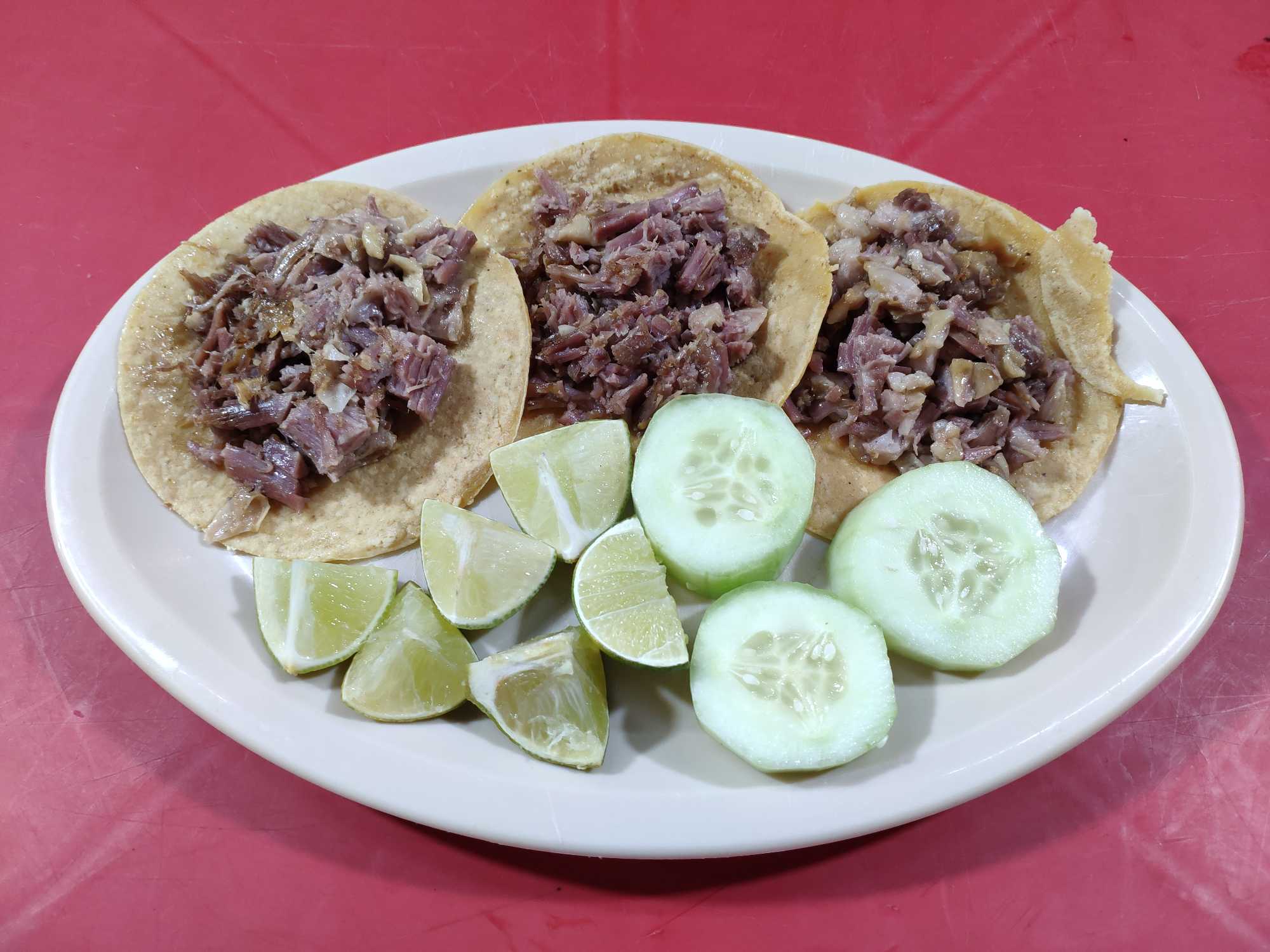 5 tacos de cabeza/surtida