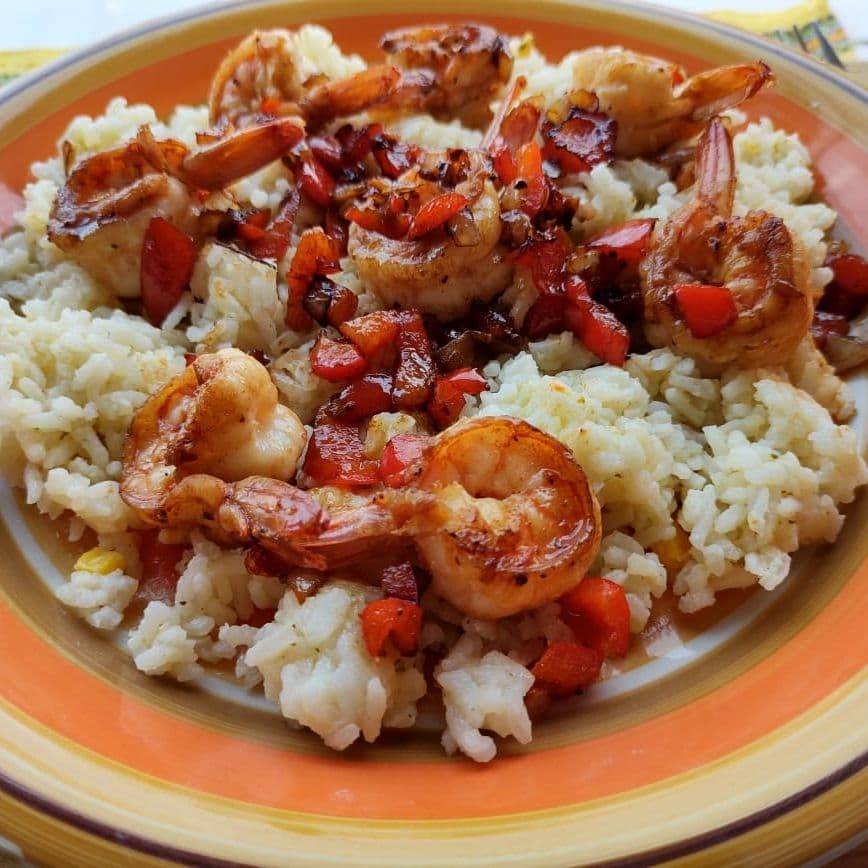 ARROZ CON CAMARONES
