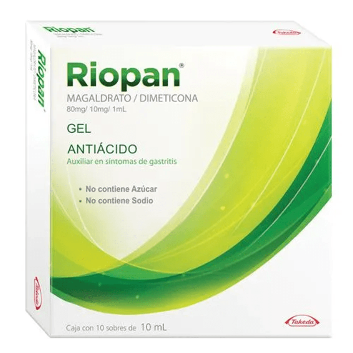 Riopan Gel 10 Ml C/10 Sbs