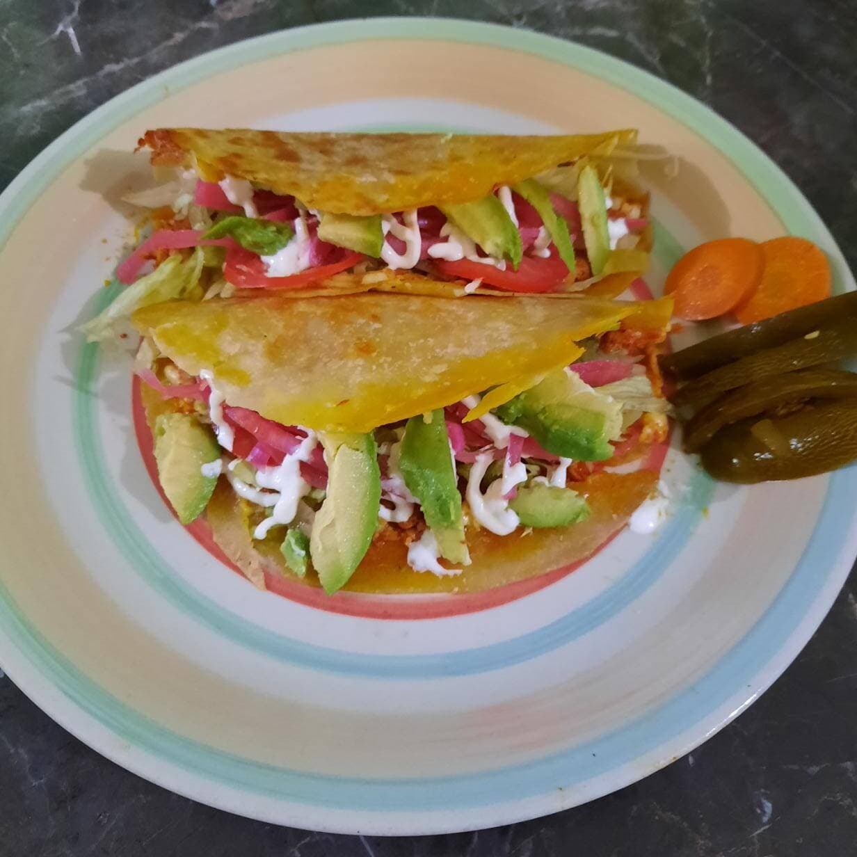 Quesadillas de Cochinita