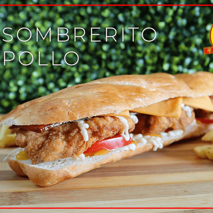 Sándwich Sombrerito Ranchero Pollo
