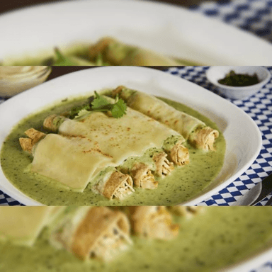 Enchiladas suizas chicas