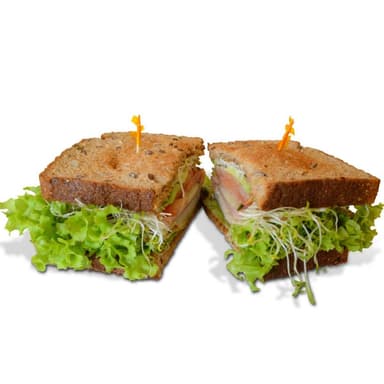 Sandwich De Jamon De Pavo & Panela