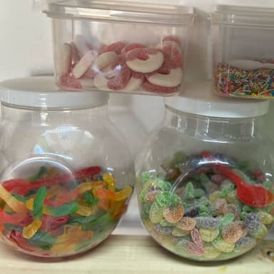 Topping Gomitas Gusanos