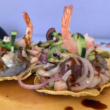 Tostada Veracruzana (1)