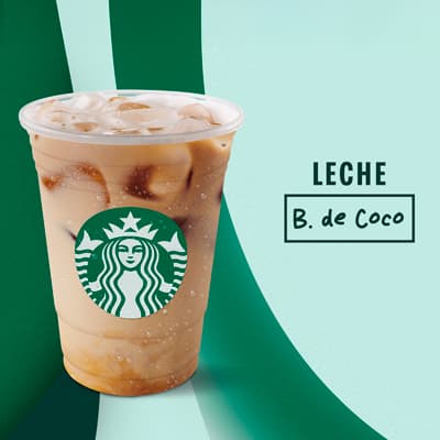 Helado Latte Bebida de Coco