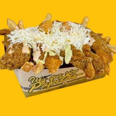 Papas Tiras de Pollo