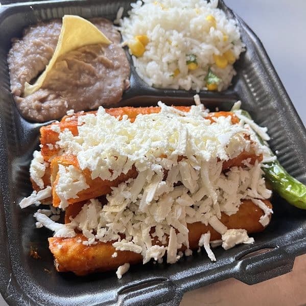 Enchiladas rojas