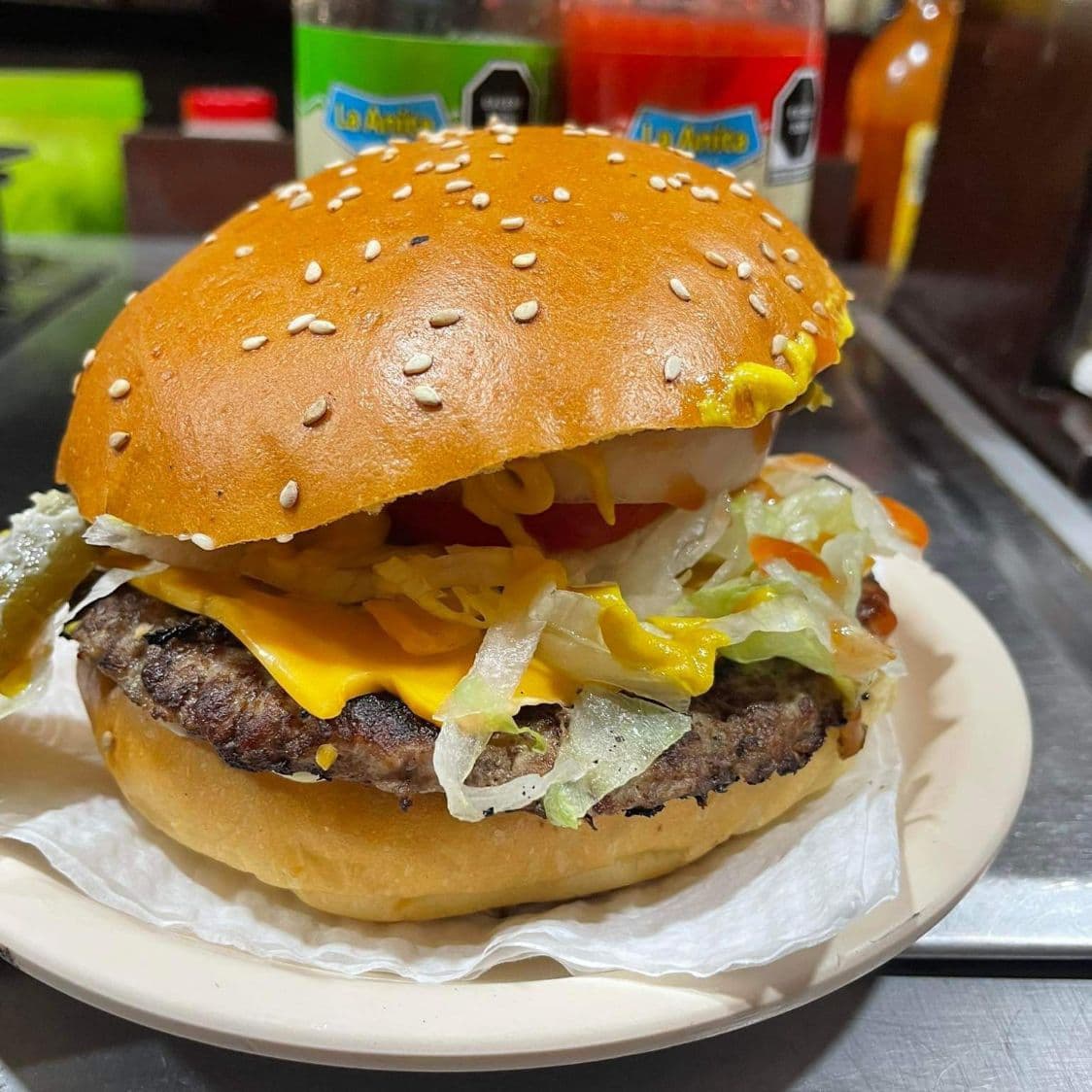 HAMBURGUESA CLASICA