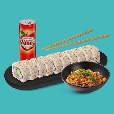 Combo California con Camarón