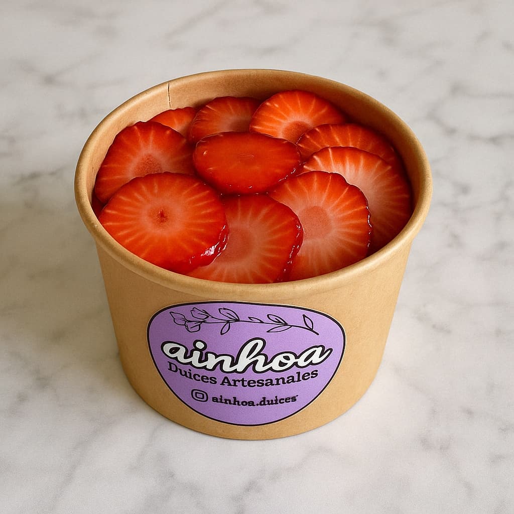 Tartaleta de Fresas Cuchareable