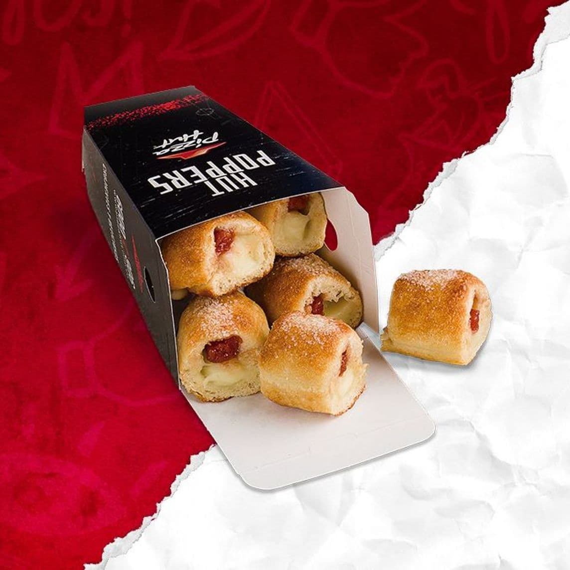 Hut Poppers Bocadillo