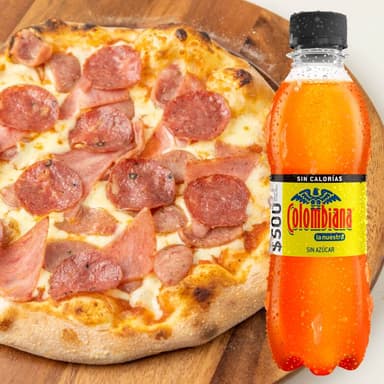 Combo Pizza Carnes + Gaseosa 250