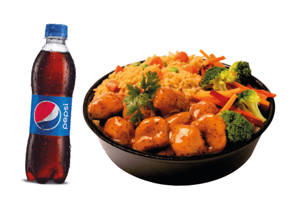 Salva Bolsillos De Pollo Mandariyaki + Bebida