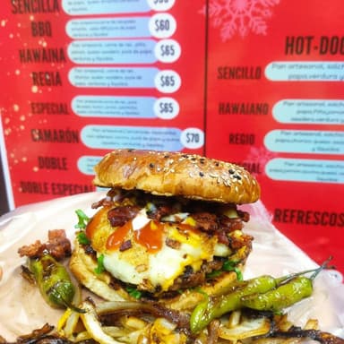 Hamburguesa Regia