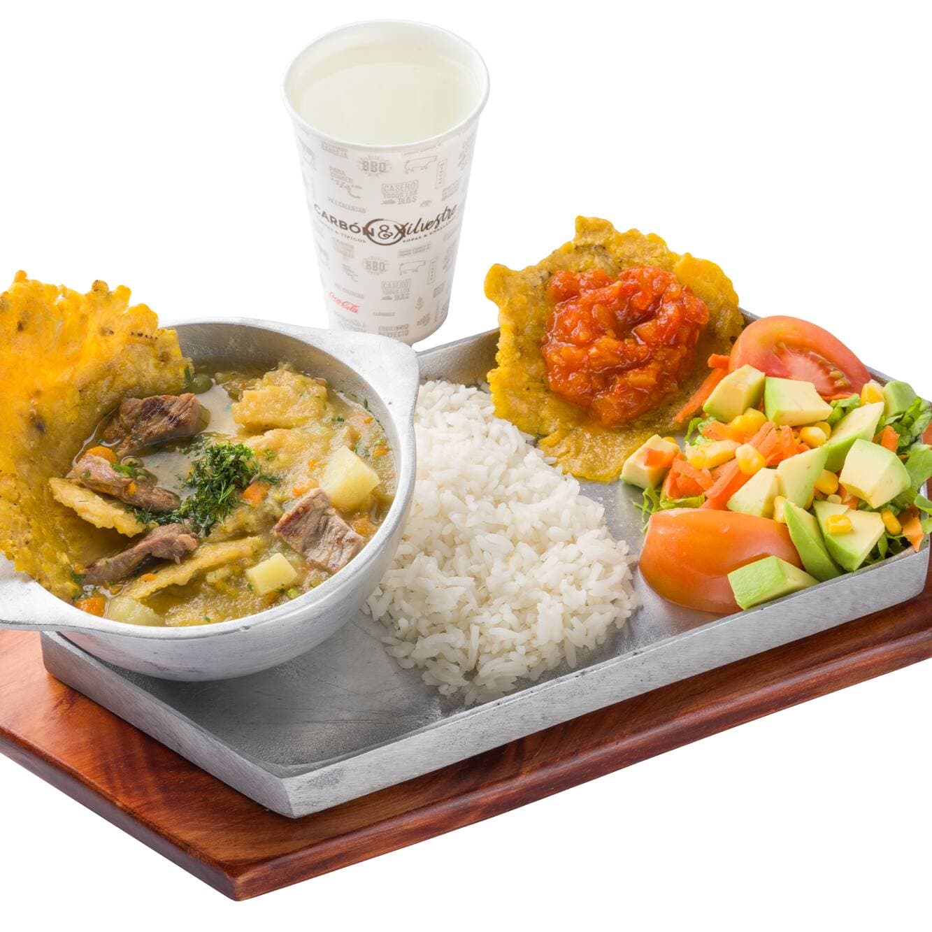 Sopa de Patacón + Limonada