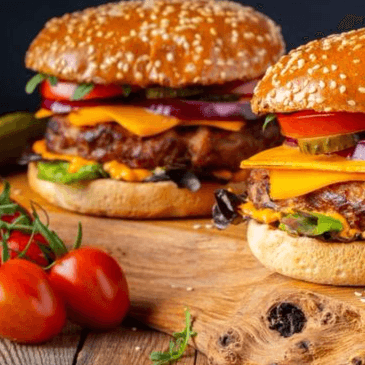 Promo de Hamburguesa En Combo Para Dos