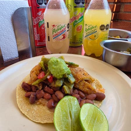 TACO DE CHICHARRON EN CHILE VERDE .140 Grms