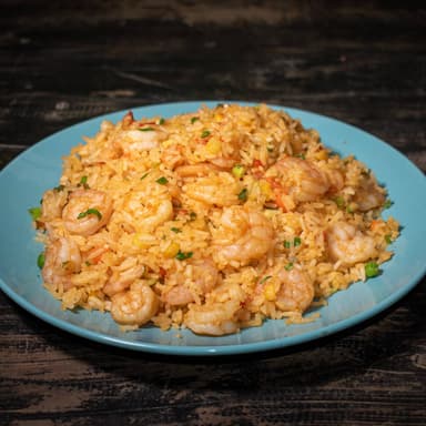 Camarones con Arroz