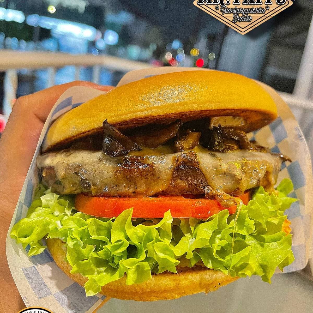 Hamburguesa Champiqueso