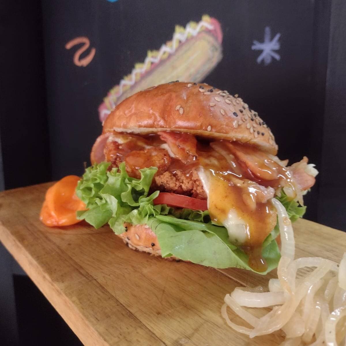 Combo hamburguesa Killer pollo