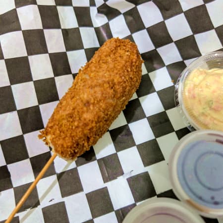 Kushiage Camarón + Queso