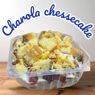 Charola Fresas Chessecake