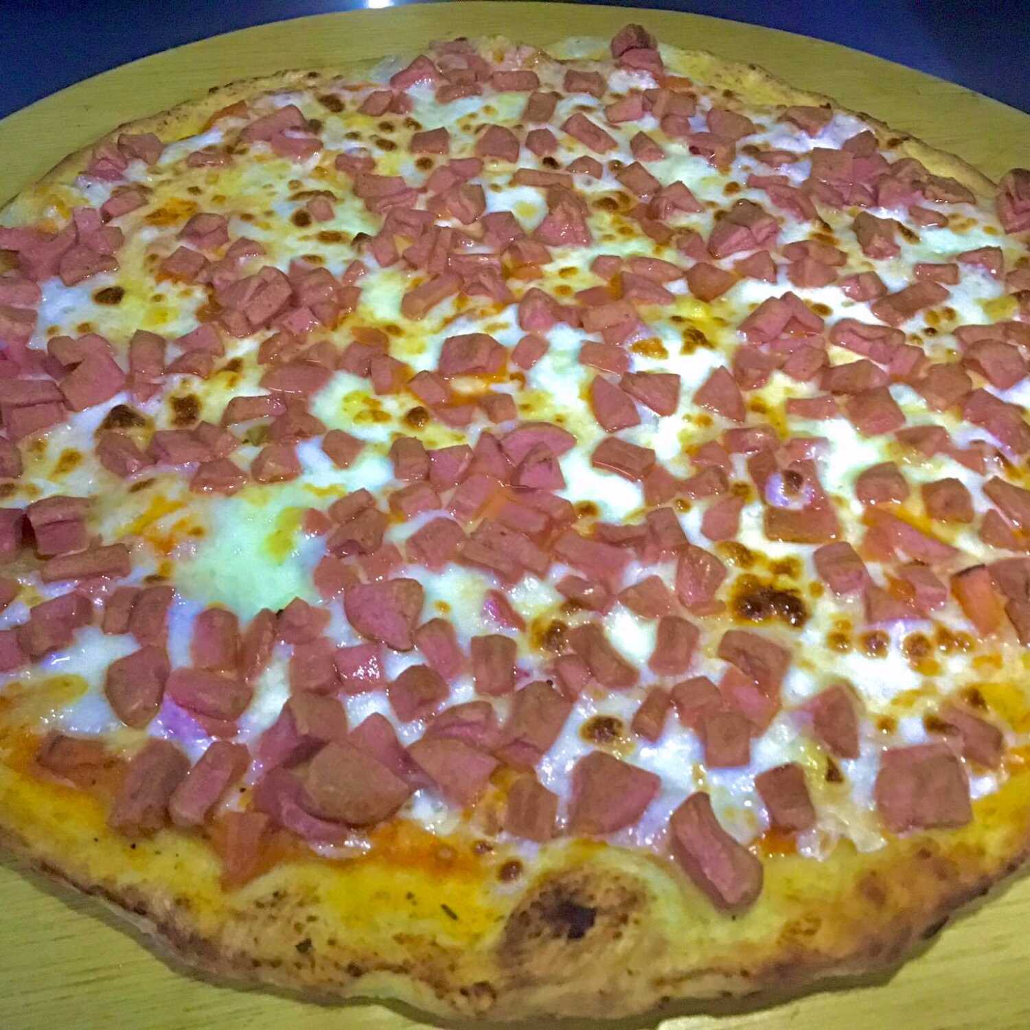 Pizza de Salchicha
