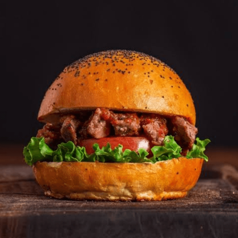 Hamburguesa de Arrachera Doble