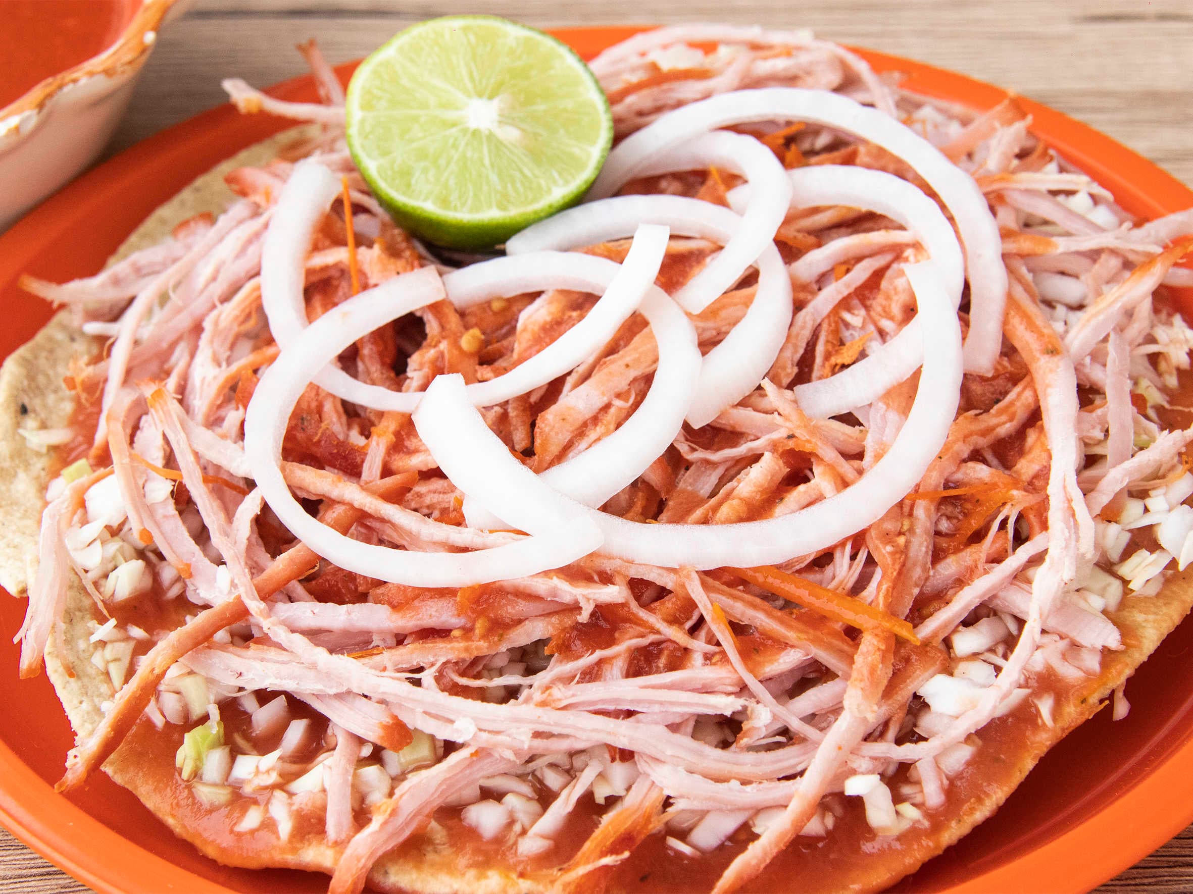 Tostada de Pierna