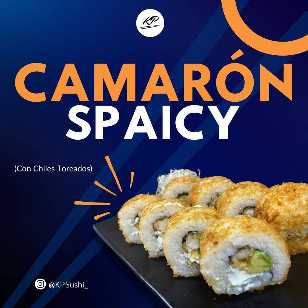 Rollo Empanizado Camarón Spicy