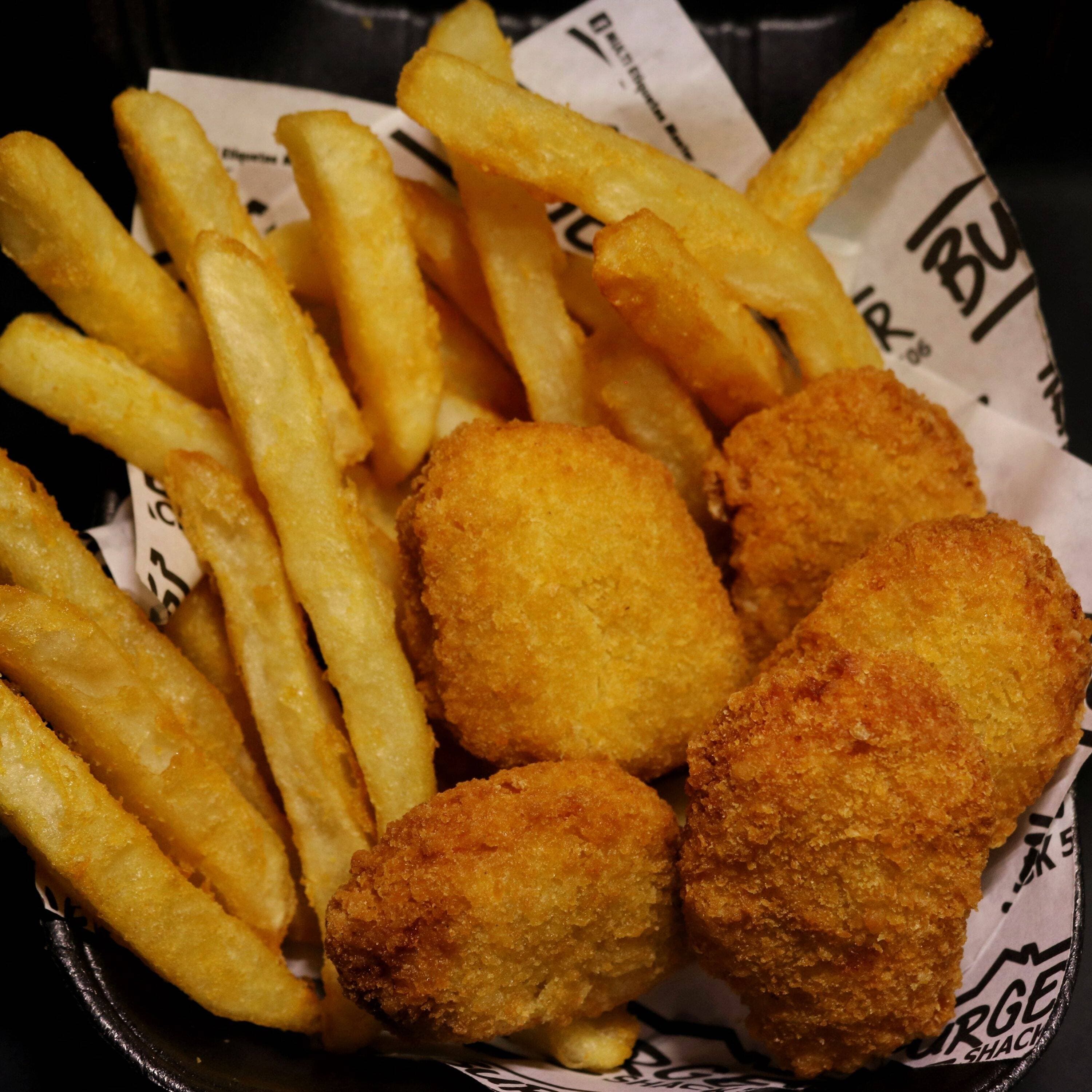 Nugettes con Papas