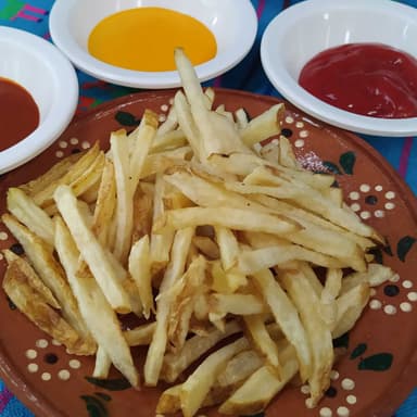 Papas a la Francesa con Guacamole