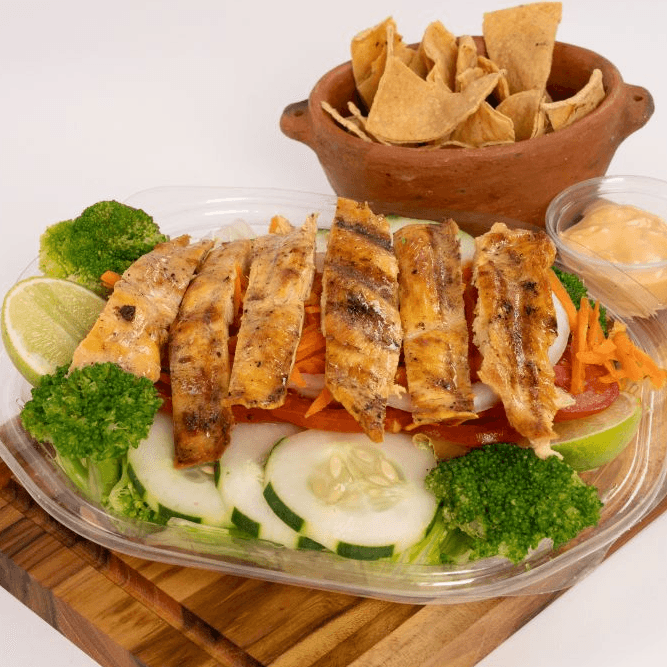 Ensalada Verde con Pollo