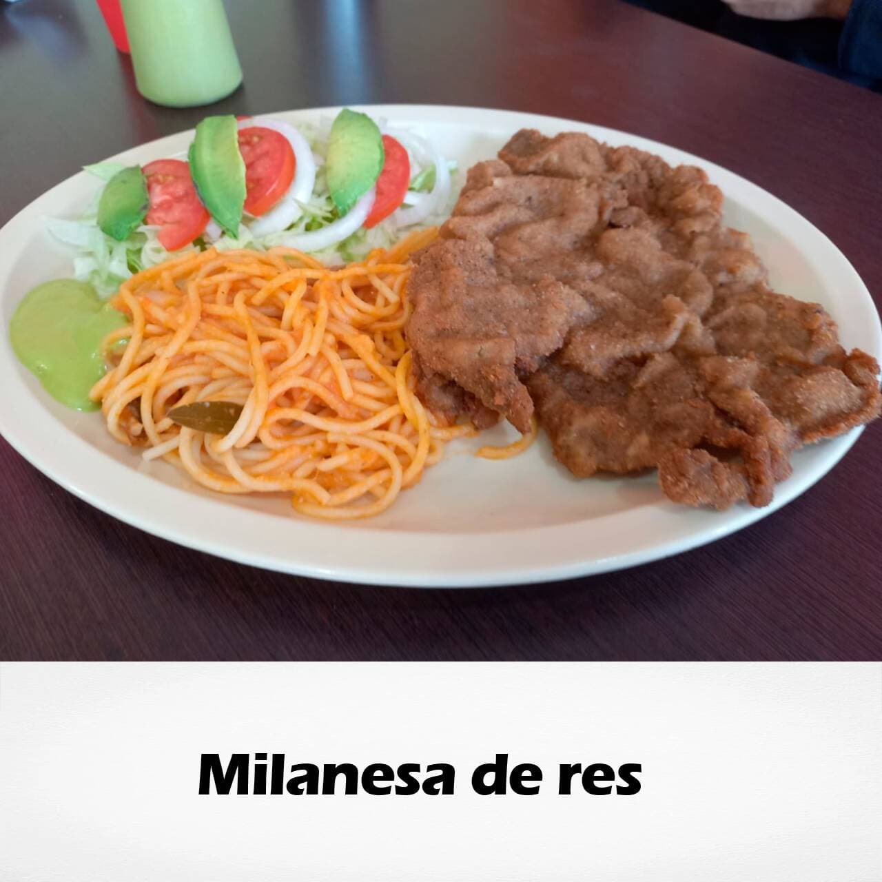 A La Carta Milanesa de Res