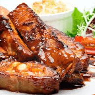 costilla de cerdo BBQ habanero 1/2 kilo