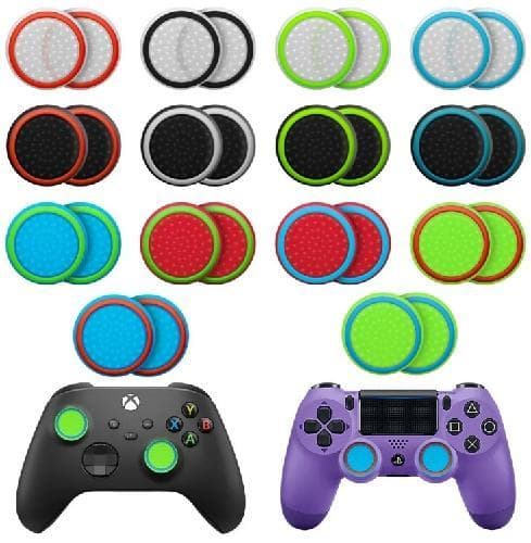 Par De Gomas Plastico Para Control Video Juego