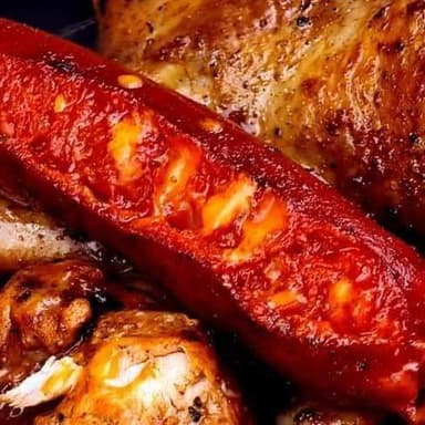 Salchichas Asadas