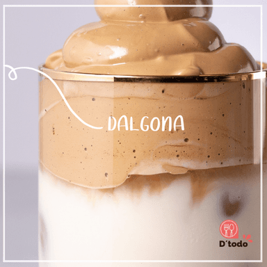 Dalgona Coffee  (Hot)