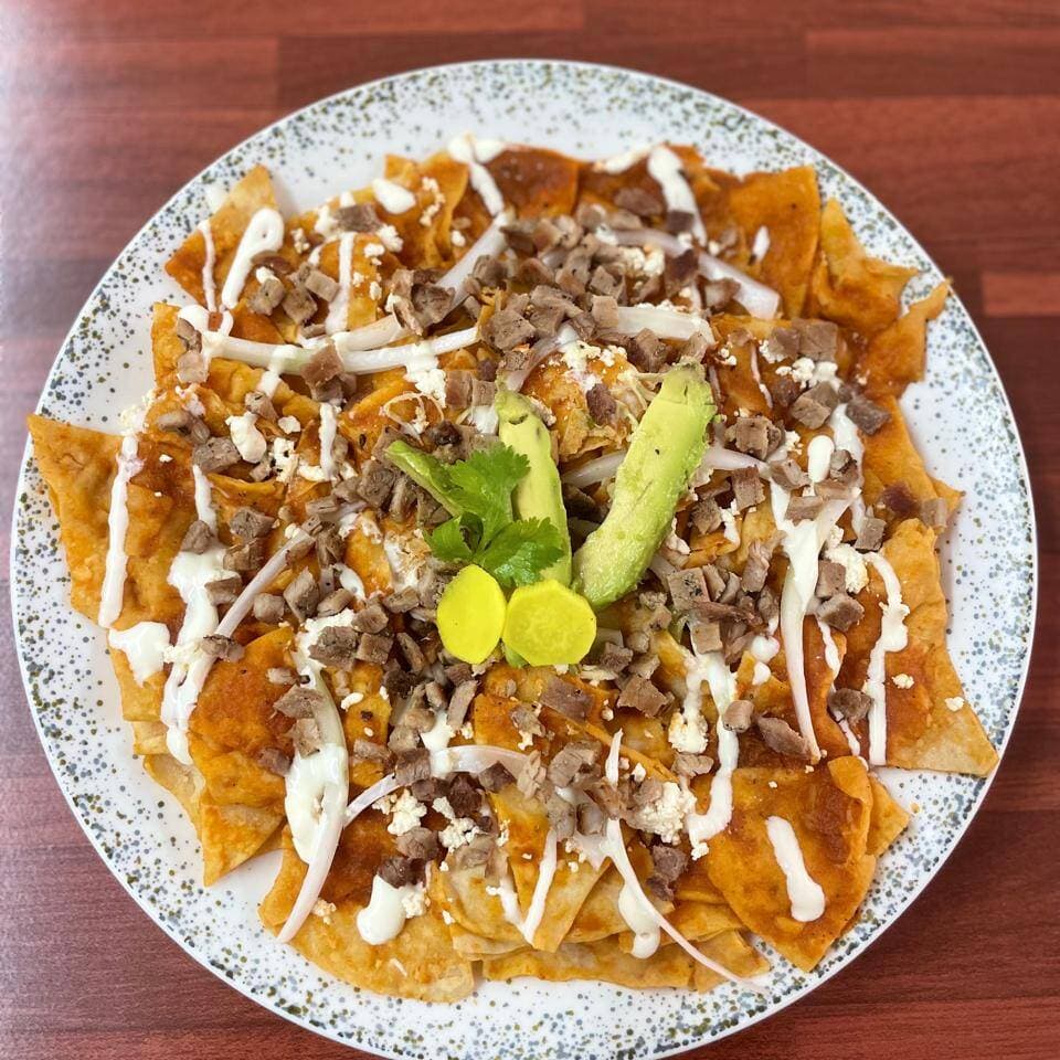 Chilaquiles con Asada