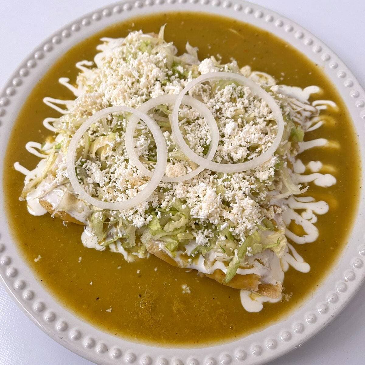 Enchiladas verdes