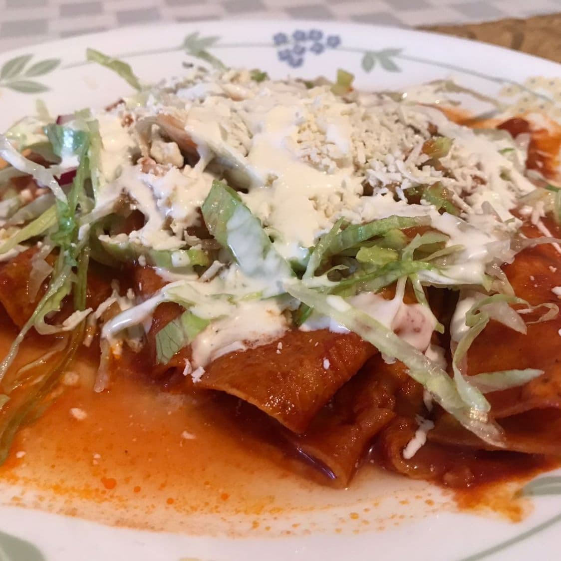 Enchiladas de Carne Deshebrada😋