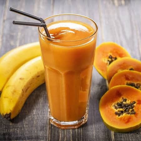 Papaya con Plátano