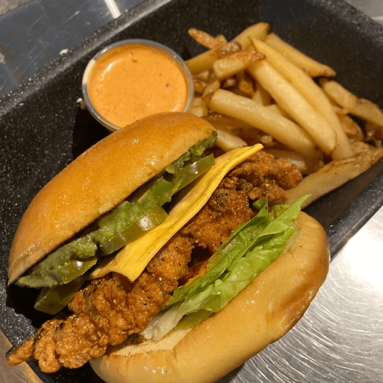 Guac Chicken Burger