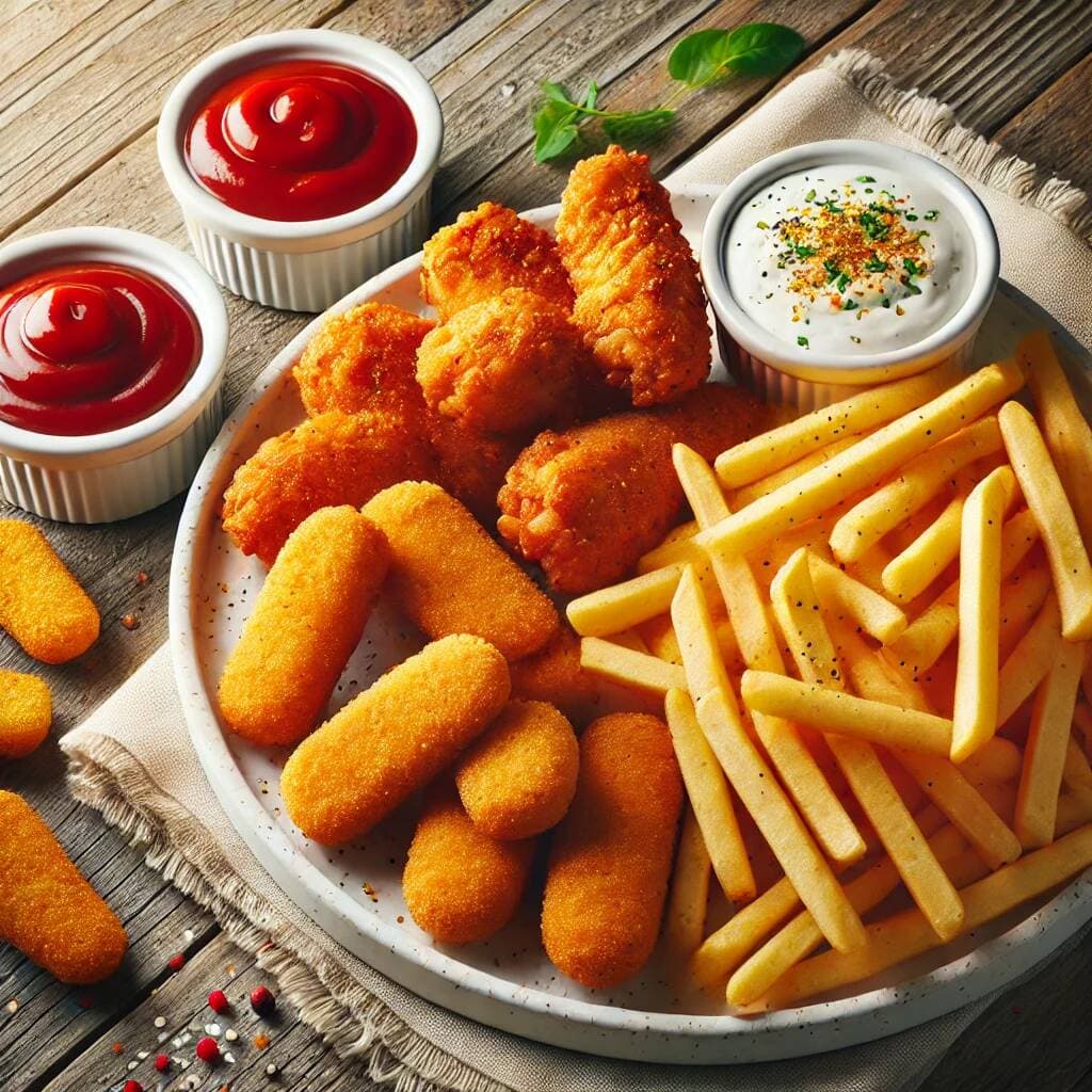 COMBO 2: 6 Boneless + 6 Dedos de Queso + Papas
