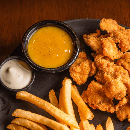 Chicken Trumps 6 onzas + Papas