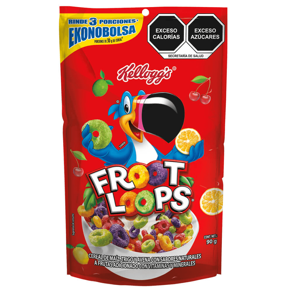 FROOT LOOPS EKONOBOLSA 90GR KELLOGGS
