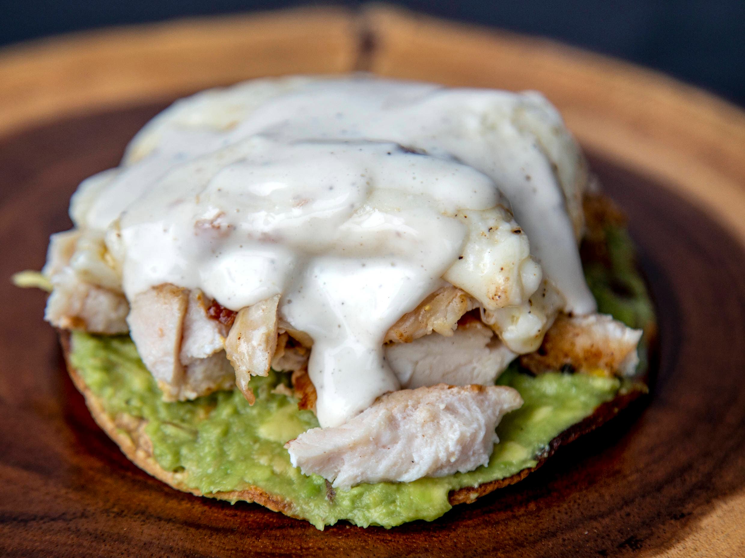 Tostada Pollera