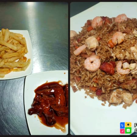 COMBO PERSONAL CON ALITA BBQ + PAPA FRANCESA